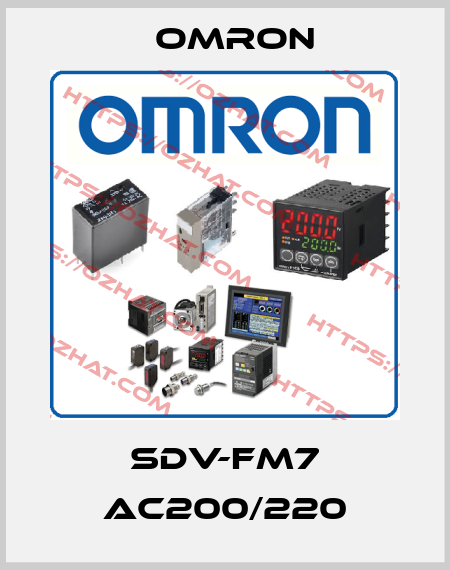SDV-FM7 AC200/220 Omron