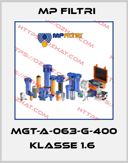 MGT-A-063-G-400  Klasse 1.6  MP Filtri
