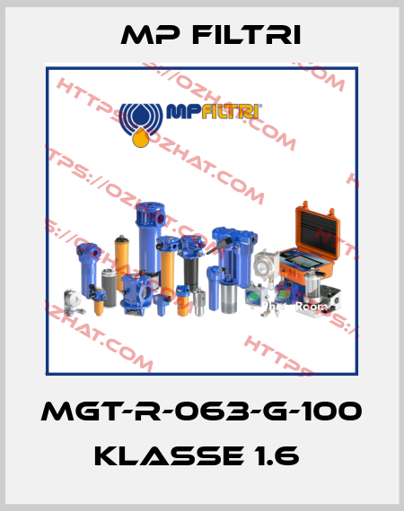 MGT-R-063-G-100  Klasse 1.6  MP Filtri