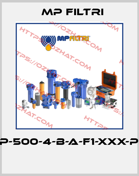 FHP-500-4-B-A-F1-XXX-P02  MP Filtri
