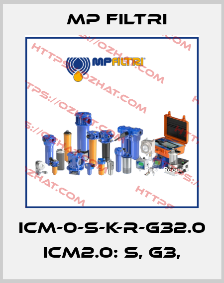 ICM-0-S-K-R-G32.0 ICM2.0: S, G3, MP Filtri