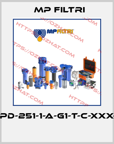 MPD-251-1-A-G1-T-C-XXX-S  MP Filtri