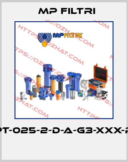MPT-025-2-D-A-G3-XXX-P01  MP Filtri