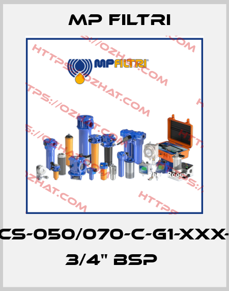 SCS-050/070-C-G1-XXX-A  3/4" BSP  MP Filtri