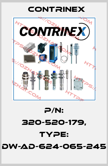p/n: 320-520-179, Type: DW-AD-624-065-245 Contrinex