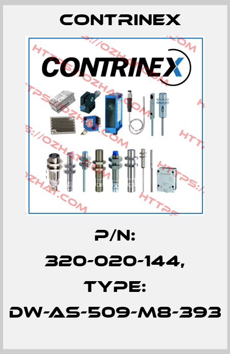 p/n: 320-020-144, Type: DW-AS-509-M8-393 Contrinex
