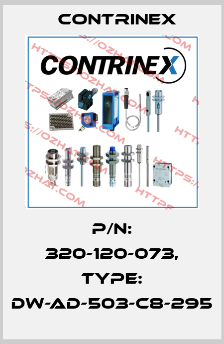 p/n: 320-120-073, Type: DW-AD-503-C8-295 Contrinex