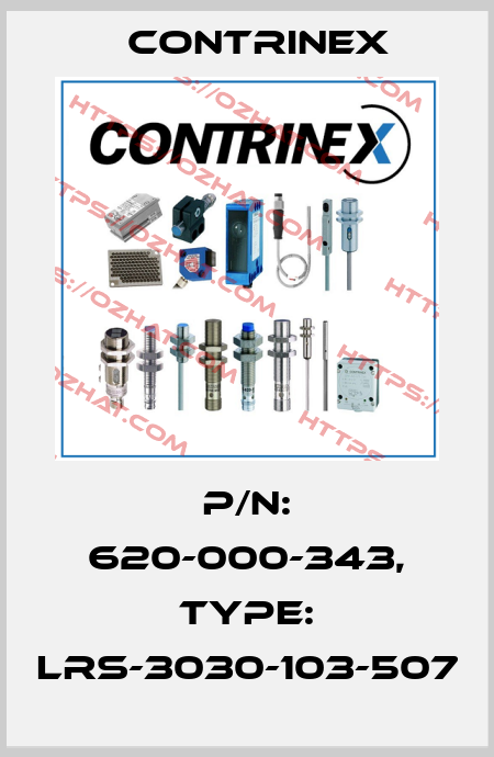 p/n: 620-000-343, Type: LRS-3030-103-507 Contrinex