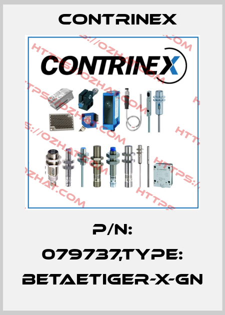 P/N: 079737,Type: BETAETIGER-X-GN Contrinex