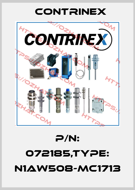 P/N: 072185,Type: N1AW508-MC1713 Contrinex
