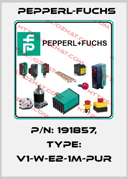 p/n: 191857, Type: V1-W-E2-1M-PUR Pepperl-Fuchs