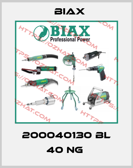200040130 BL 40 NG  Biax