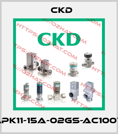 APK11-15A-02GS-AC100V Ckd