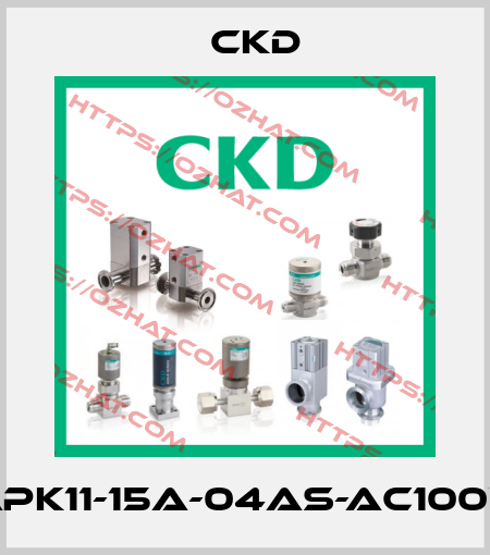 APK11-15A-04AS-AC100V Ckd