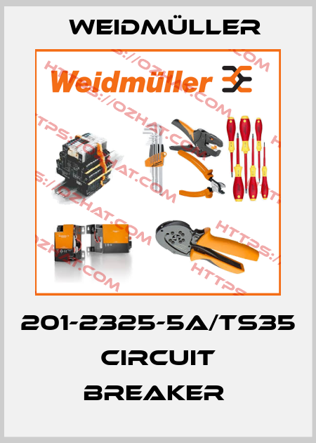 201-2325-5A/TS35 CIRCUIT BREAKER  Weidmüller