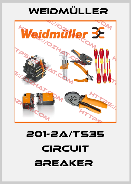 201-2A/TS35 CIRCUIT BREAKER  Weidmüller