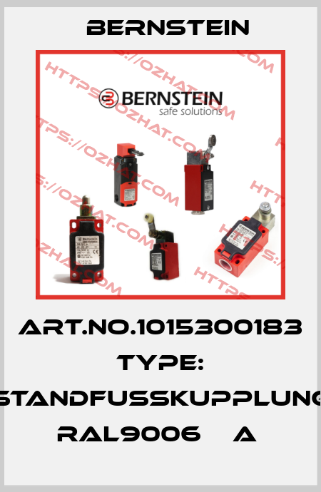 Art.No.1015300183 Type: STANDFUSSKUPPLUNG RAL9006    A  Bernstein