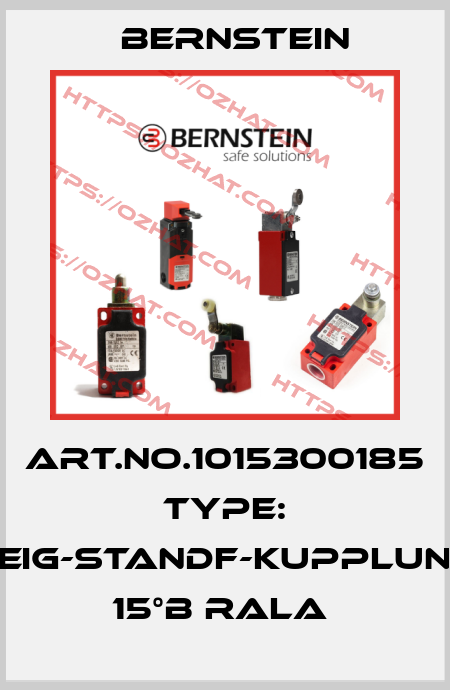 Art.No.1015300185 Type: NEIG-STANDF-KUPPLUNG 15°B RALA  Bernstein