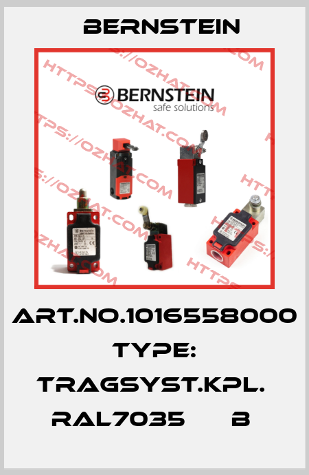 Art.No.1016558000 Type: TRAGSYST.KPL.   RAL7035      B  Bernstein