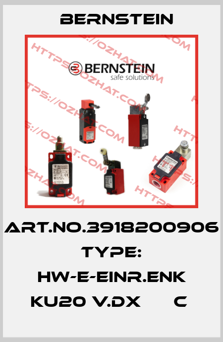 Art.No.3918200906 Type: HW-E-EINR.ENK KU20 V.DX      C  Bernstein