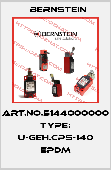 Art.No.5144000000 Type: U-GEH.CPS-140 EPDM Bernstein