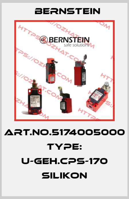 Art.No.5174005000 Type: U-GEH.CPS-170 SILIKON Bernstein
