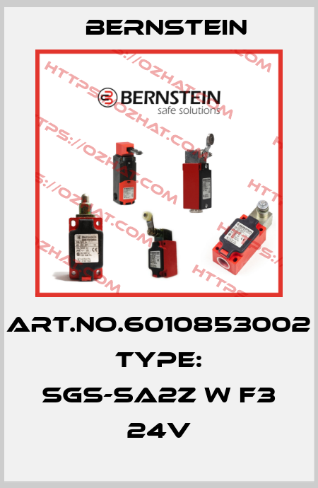 Art.No.6010853002 Type: SGS-SA2Z W F3 24V Bernstein