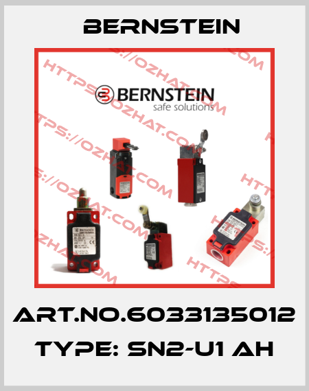 Art.No.6033135012 Type: SN2-U1 AH Bernstein