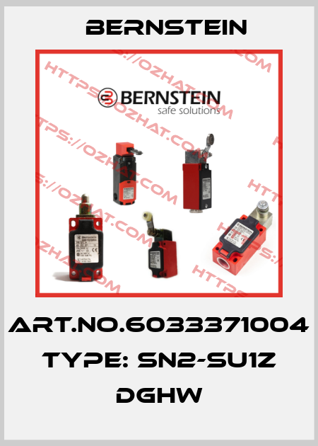 Art.No.6033371004 Type: SN2-SU1Z DGHW Bernstein