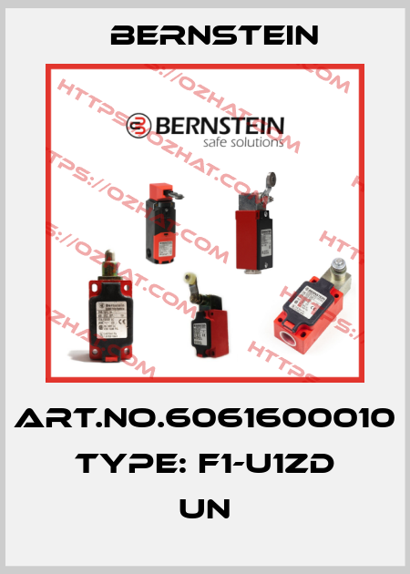 Art.No.6061600010 Type: F1-U1ZD UN Bernstein