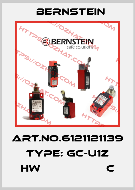 Art.No.6121121139 Type: GC-U1Z HW                    C Bernstein