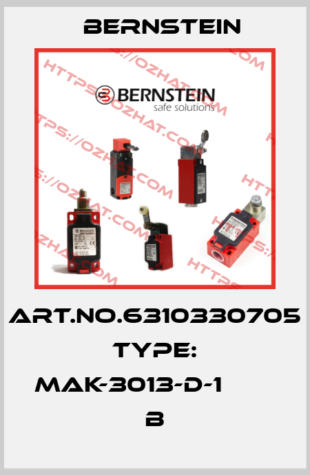 Art.No.6310330705 Type: MAK-3013-D-1                 B Bernstein