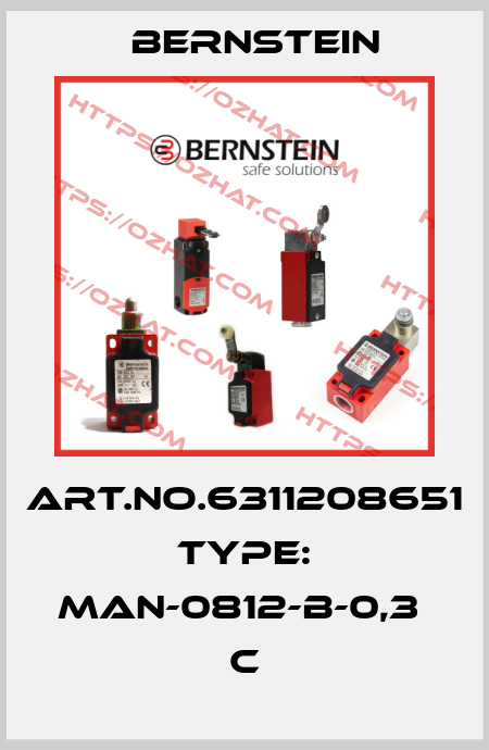 Art.No.6311208651 Type: MAN-0812-B-0,3               C Bernstein