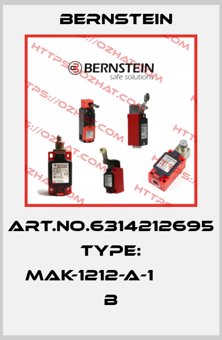 Art.No.6314212695 Type: MAK-1212-A-1                 B Bernstein