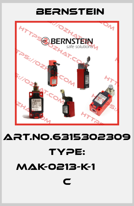 Art.No.6315302309 Type: MAK-0213-K-1                 C Bernstein