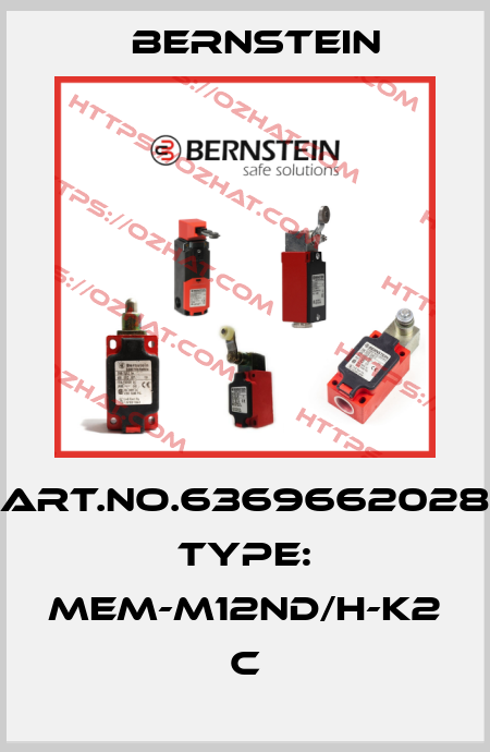 Art.No.6369662028 Type: MEM-M12ND/H-K2               C Bernstein