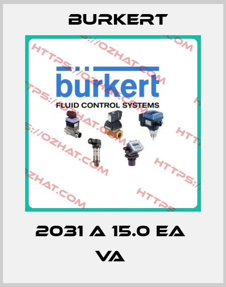 2031 A 15.0 EA  VA  Burkert