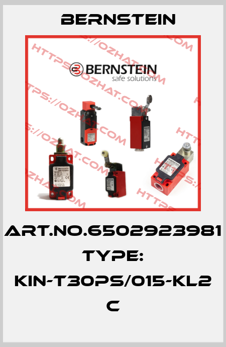 Art.No.6502923981 Type: KIN-T30PS/015-KL2            C Bernstein