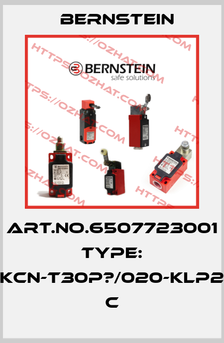 Art.No.6507723001 Type: KCN-T30P?/020-KLP2           C Bernstein