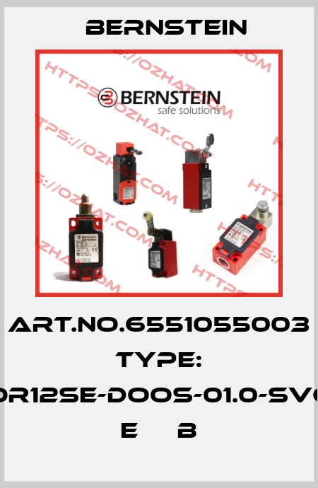 Art.No.6551055003 Type: OR12SE-DOOS-01.0-SVC   E     B Bernstein