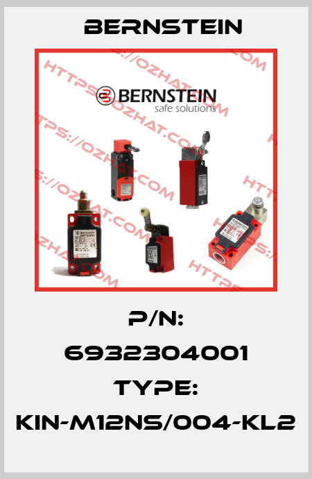 P/N: 6932304001 Type: KIN-M12NS/004-KL2 Bernstein