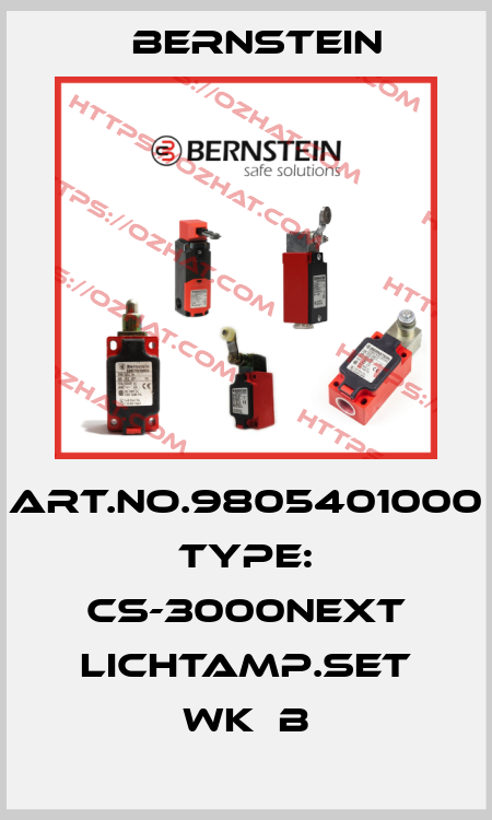 Art.No.9805401000 Type: CS-3000NEXT LICHTAMP.SET WK  B Bernstein