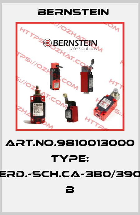 Art.No.9810013000 Type: ERD.-SCH.CA-380/390          B Bernstein