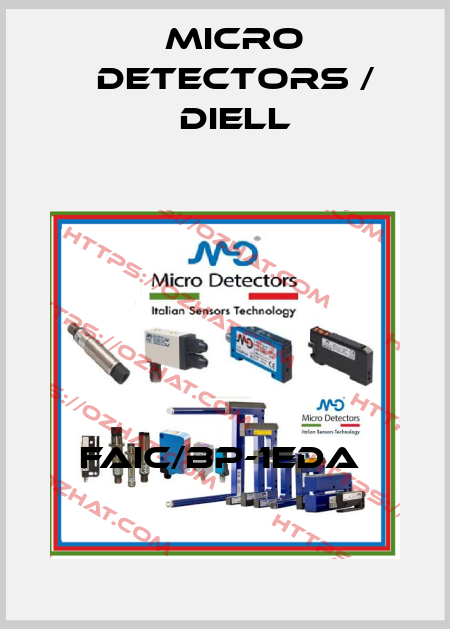 FAIC/BP-1EDA  Micro Detectors / Diell