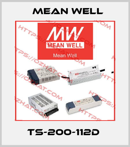 TS-200-112D  Mean Well