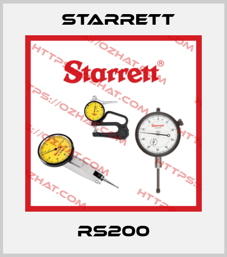RS200 Starrett