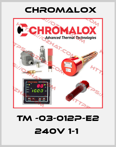 TM -03-012P-E2 240V 1-1  Chromalox