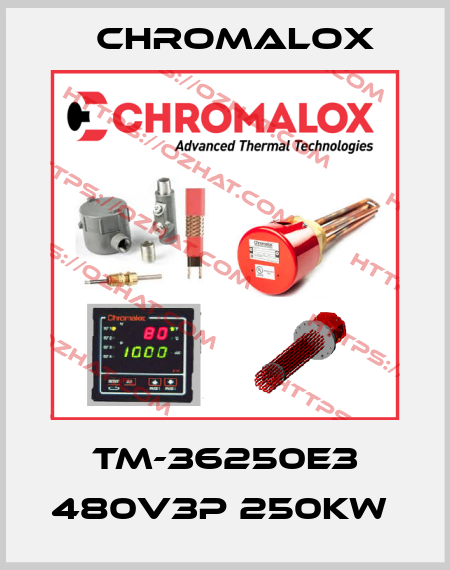 TM-36250E3 480V3P 250KW  Chromalox