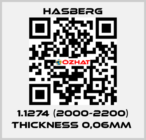 1.1274 (2000-2200) thickness 0,06mm  Hasberg