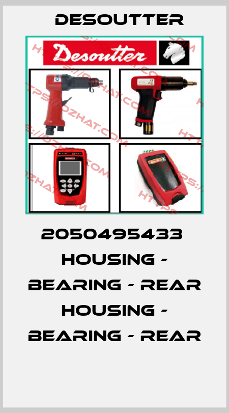 2050495433  HOUSING - BEARING - REAR  HOUSING - BEARING - REAR  Desoutter